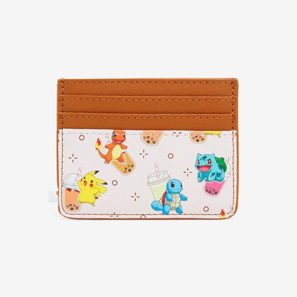 Pokemon Card Holder with Brown Trim